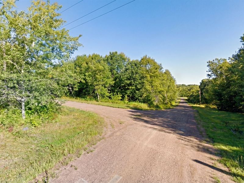 .28 Ac Corner Lot Near Golf & Lake : Garrison : Mille Lacs County : Minnesota