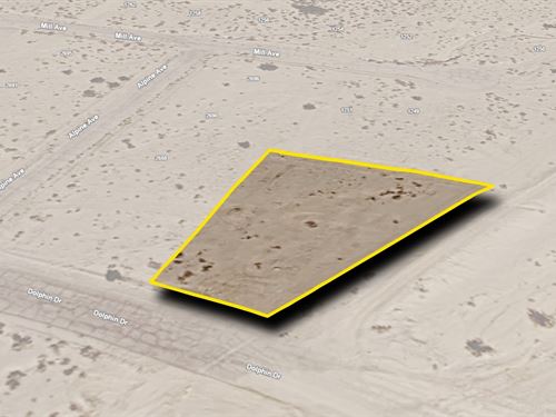 Lot Near The Salton Sea, $723.86/Mo : Salton City : Imperial County : California