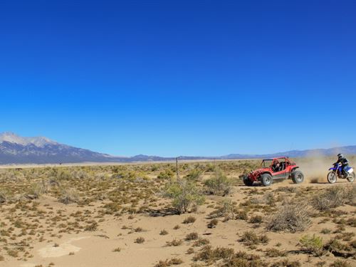 1.34 Acres, Sangre Views Await : Alamosa : Costilla County : Colorado