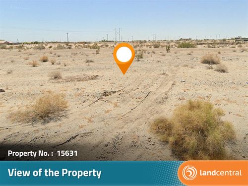 Adventurous 0.21 Acre in California : Thermal : Imperial County : California