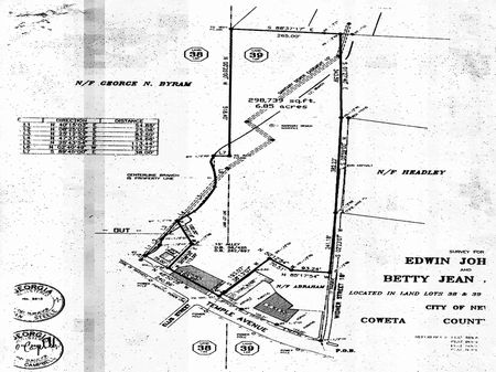Choice 6.85 Ac. On Hwy 34 in Newnan : Newnan : Coweta County : Georgia