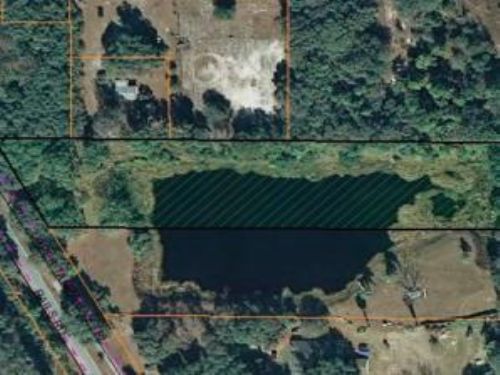 Bank Owned Auction: 2.6 Ac On Pond : Odessa : Hillsborough County : Florida
