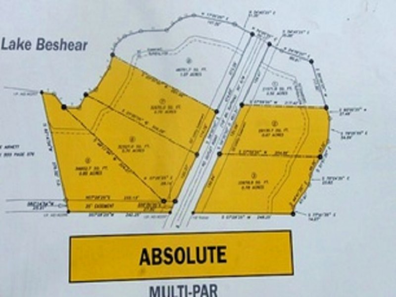 Lake Beshear Land Auction Lot Auction in Dawson Springs, Christian